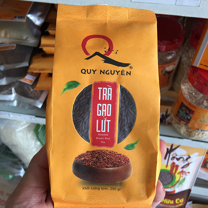 Trà Gạo Lứt Rang QUY NGUYÊN 250g