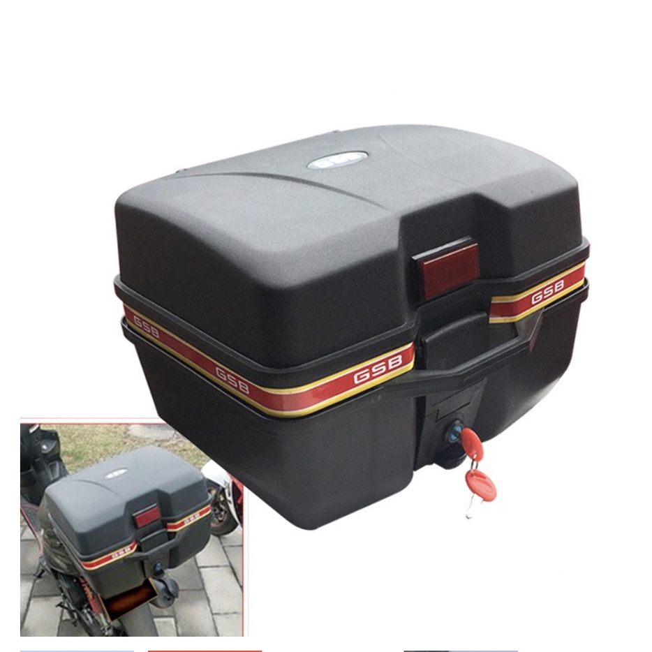 Thùng Đựng Đồ Gắn Đuôi Xe Máy GSB-Hàng chất lượng !