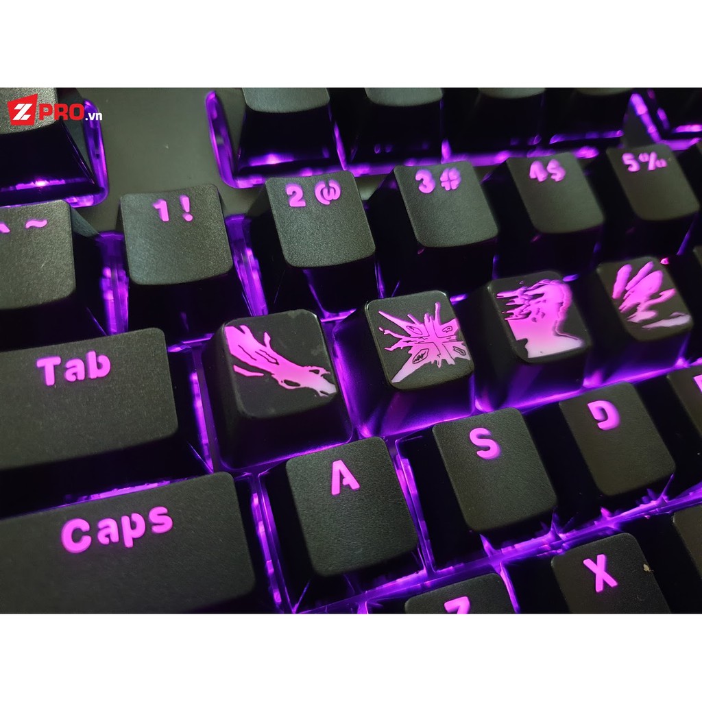 Keycap Skill Lucian - Kỹ Năng Lucian Dùng gắn cho Bàn phím cơ