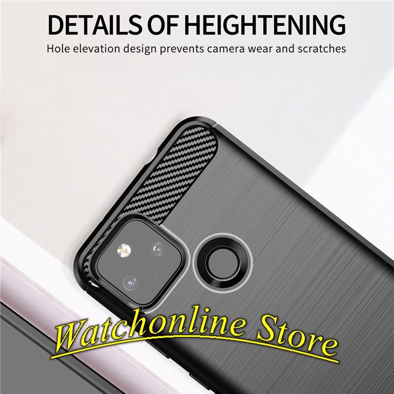 Ốp lưng Vân Cacbon Google Pixel 2Xl Pixel 3 Pixel 3XL Pixel 4 Pixel 4XL Pixel 2 3A 3AXL chống mồ hôi và bám vân tay
