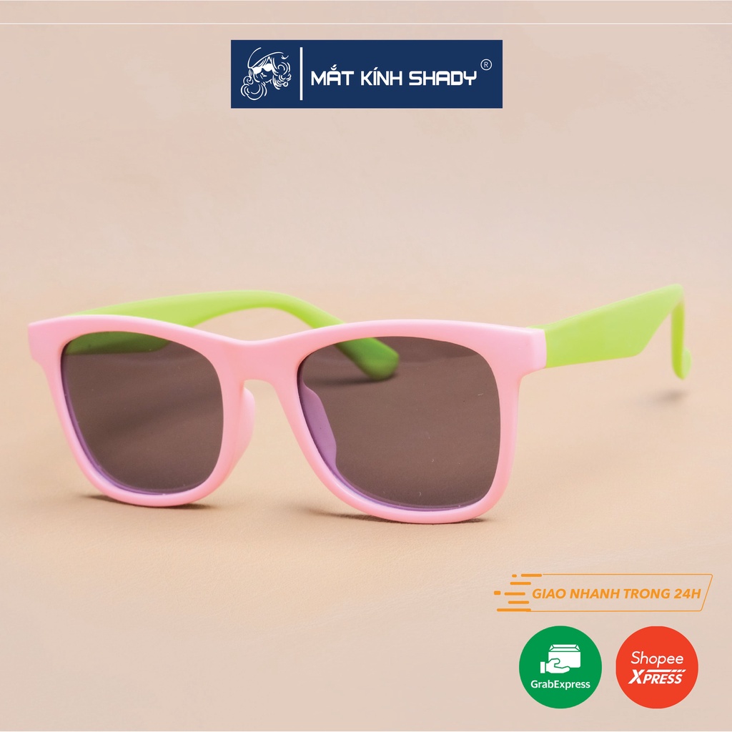 Kính Mát Nhựa TR90 Shady Nữ MN1016 (Màu Hồng)