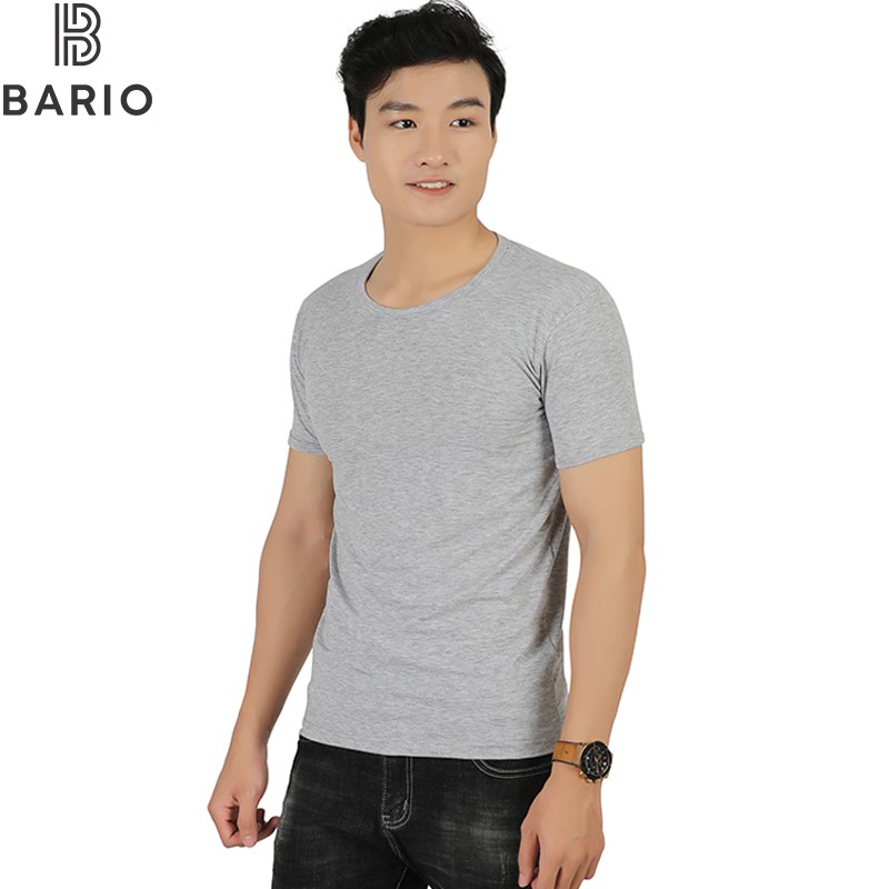 [XẢ KHO ÁO] Bộ 2 Áo Thun Phông Nam Trơn Cổ Tròn Body Cao Cấp Thoáng Mát | BigBuy360 - bigbuy360.vn