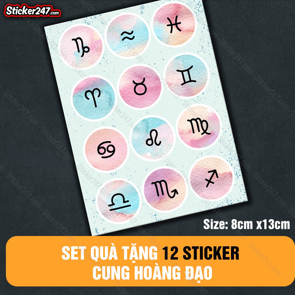 Cung Hoàng Đạo cute size nhỏ