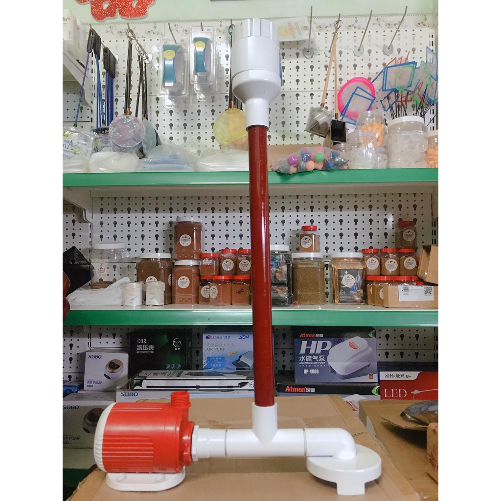 Bộ Hút Mặt Hút Đáy Bơm Baoyu, Periha, Atman (Không Kèm Bơm) - Hút Mặt Đáy Bể Cá