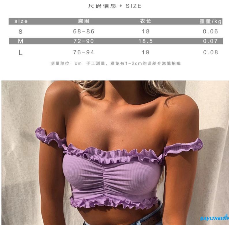 Áo Croptop Tay Ngắn Màu Trơn Cổ Thuyền Cho Nữ