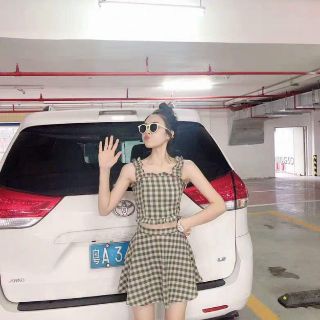 [Order] Set váy 2 dây Ulzzang kèm ảnh thật