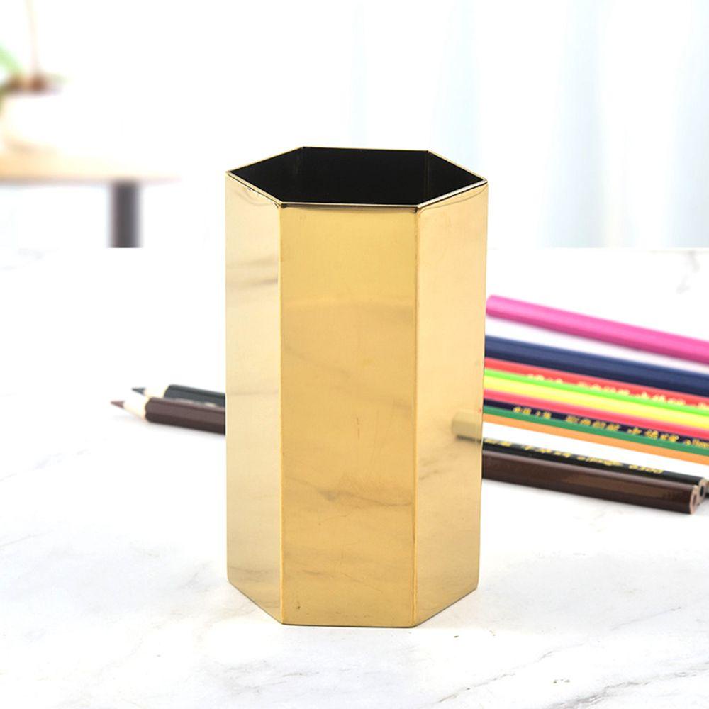 Giá Đỡ Bút Bằng Thép Không Gỉ Hình Lục Giác