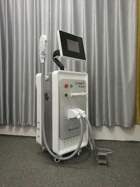 Máy 2in1 triệt lông &amp; Laser Canzy Korea