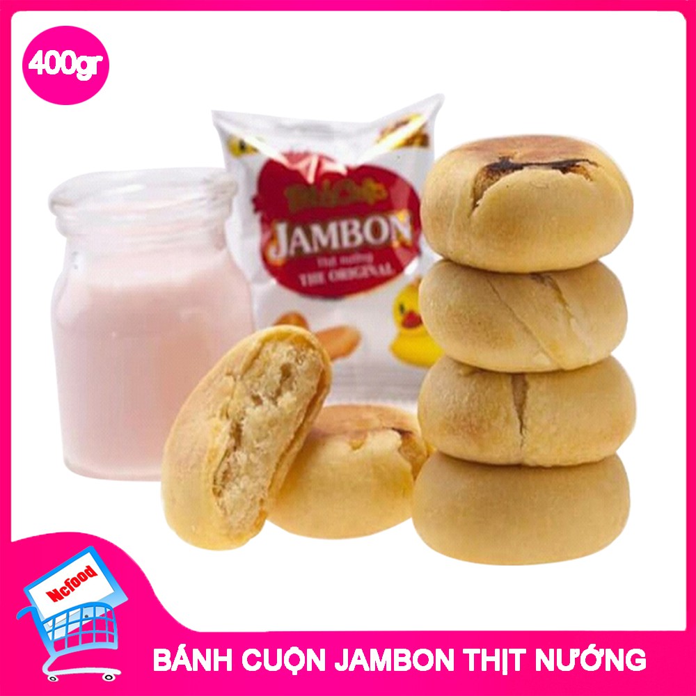 Bánh Cuộn Jambon Thịt Nướng Thanh Hương 400gr NCFOOD