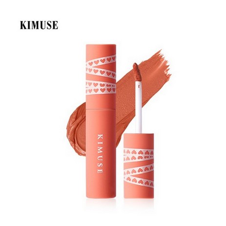 Son kem lì Kimuse dưỡng ẩm thiết kế vỏ phong cách Trung Hoa Ks812