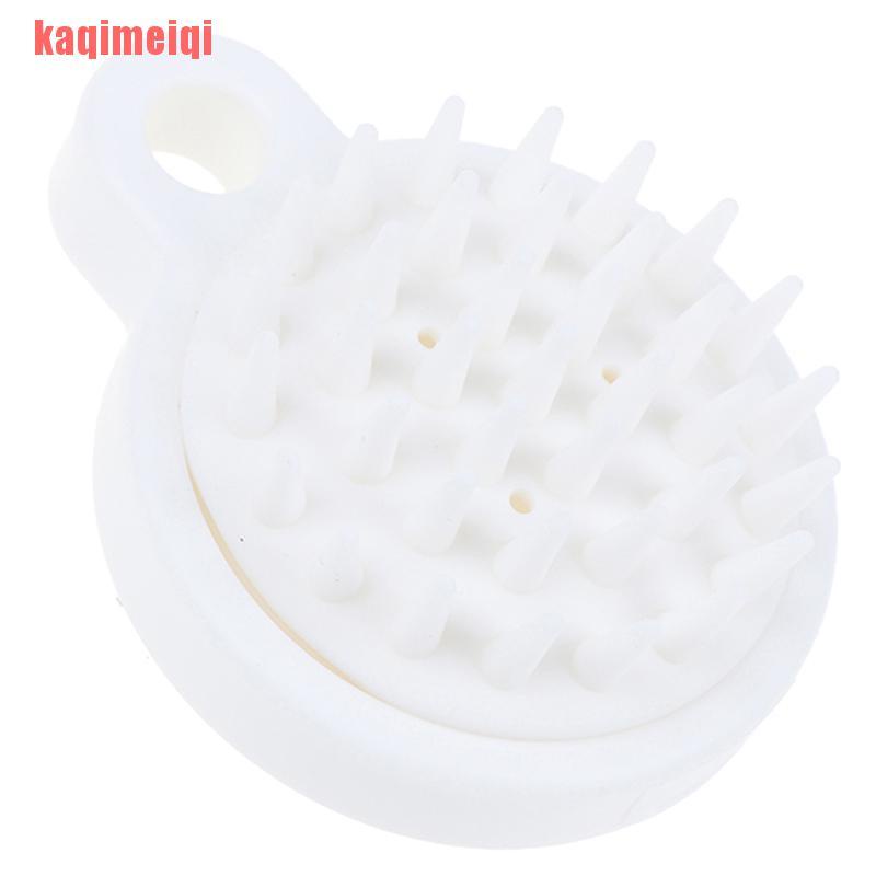 (Hàng Mới Về) Lược Silicone Mát Xa Da Đầu Khi Tắm