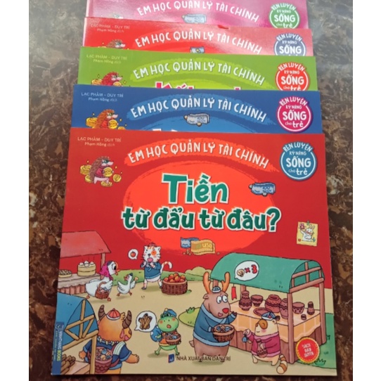 Sách - Rèn Luyện Kỹ Năng Sống Cho Trẻ - Em Học Quản Lý Tài Chính - Tiền Từ Đẩu Từ Đâu