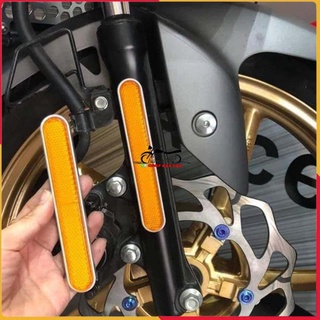 💥 Mắt Mèo Phản Quang Dài Dán Phuộc Xe Máy ( Giá 1 Cặp ) 💥