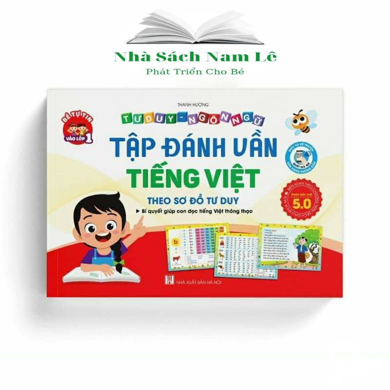 Sách - Tập Đánh Vần Tiếng Việt - Tập Đánh Vần Phiên Bản 5.0