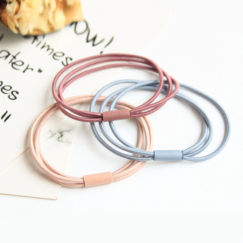 Set 5 dây buộc tóc co giãn thời trang cho nữ