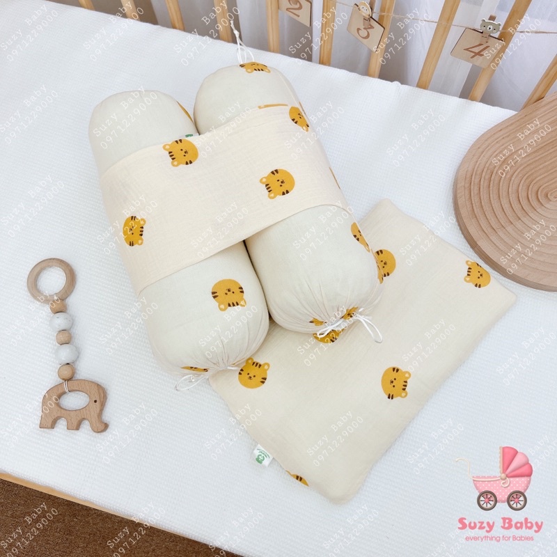 BỘ GỐI CHẶN SƠ SINH MIPBI