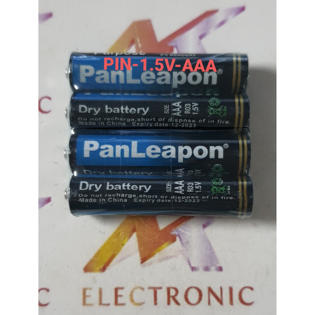 PIN 1.5V Pin điều khiển Panleapon size AAA