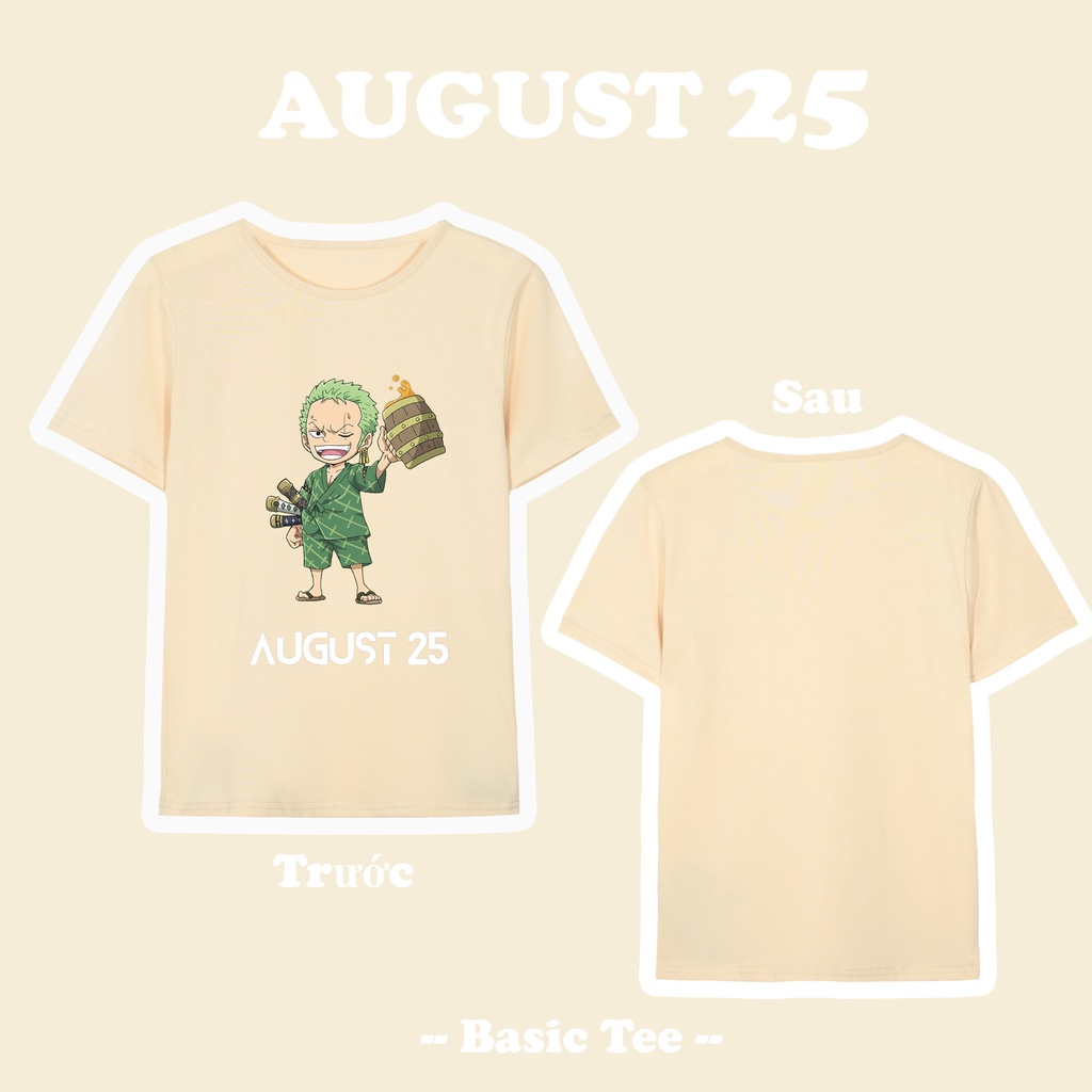 20kg-60kg | Áo thun form rộng tay lỡ cho bé Trai Zoro One piece Vua hải tặc