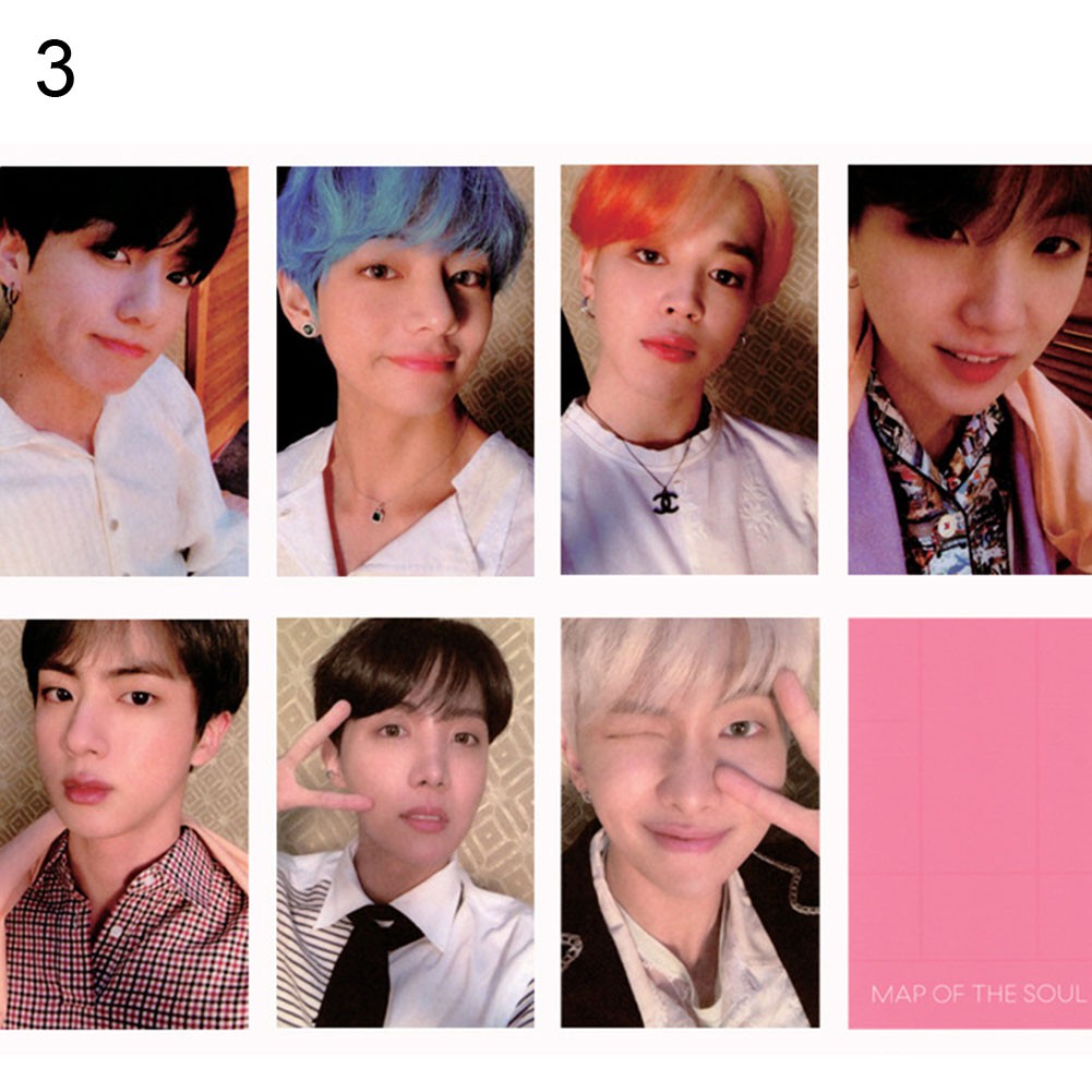 Bộ Thẻ Ảnh In Hình Nhóm Nhạc Kpop Bts