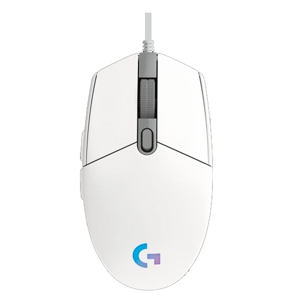 Chuột có dây Logitech G102 LIGHTSYNC RGB White