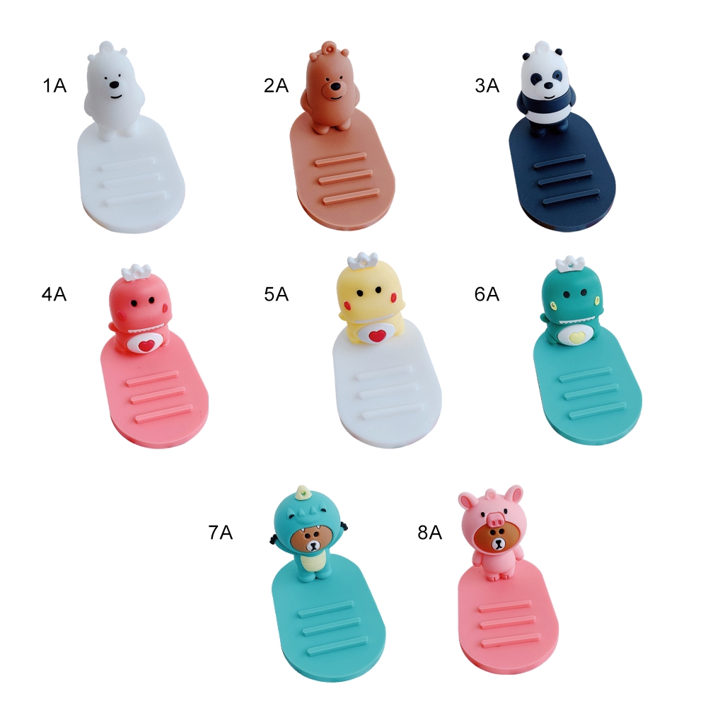 Đế đỡ điện thoại họa tiết hoạt hình xinh xắn tiện dụng