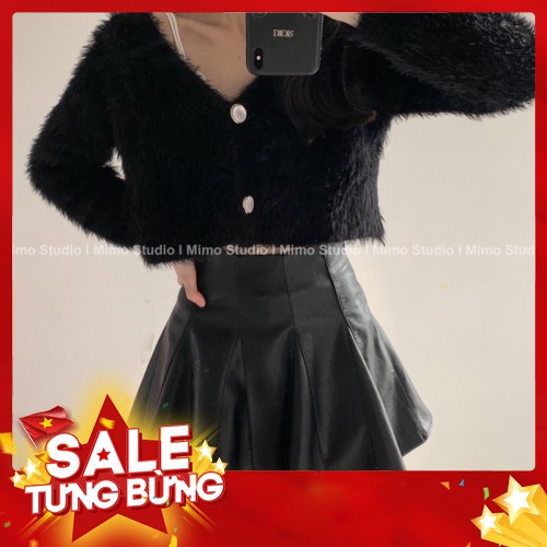 ÁO LÔNG - CHÂN VÁY DA DÁNG XOÈ