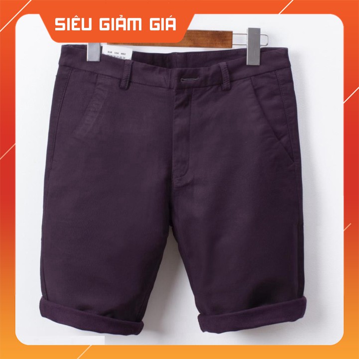 Quần short kaki tím LV-14024 [ MỚI VỀ ]