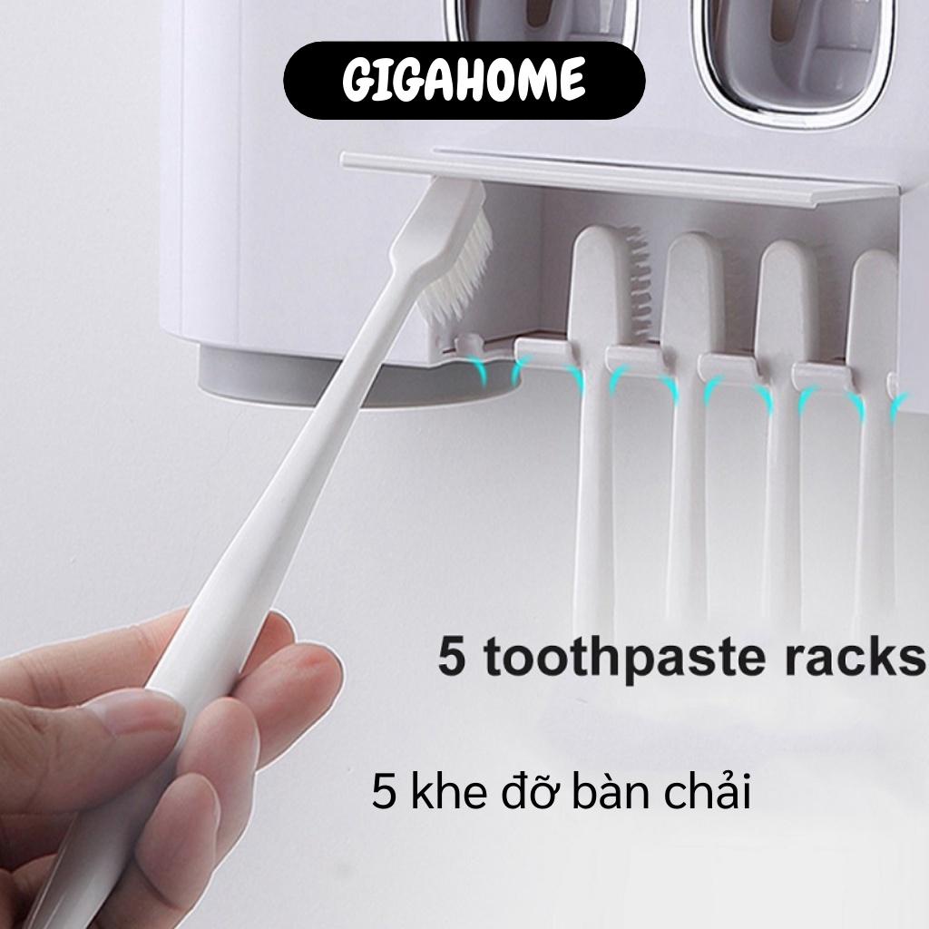 Kệ Nhà Tắm GIGAHOME Bộ Nhã Kem Đánh Răng Tự Động Ecoco Treo Trường, Giá Treo Bàn Chải 8515