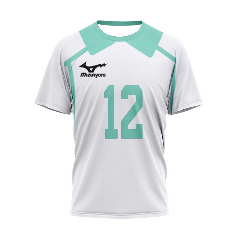 Áo Thun Tay Ngắn Họa Tiết Anime Haikyuu Aoba Johsai