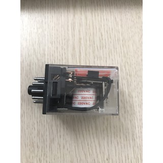 Rơ le trung gian 10A 11 chân có đế