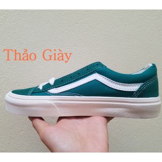 Giày van xanh lá
