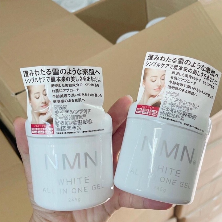 Kem dưỡng NMN White All In One Nhật Bản 245g Mit Beauty dưỡng trắng da ngăn ngừa lão hóa hiệu quả #7