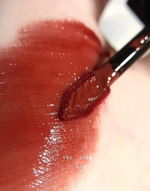 Son Yves Saint Laurent YSL Vinyl Cream Lip Stain màu 401-409-416-420