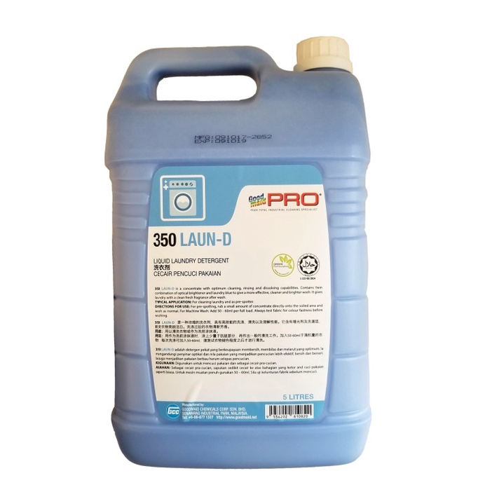 Nước giặt công nghiệp GOODMAID PRO GMP 350 LAUNDRY