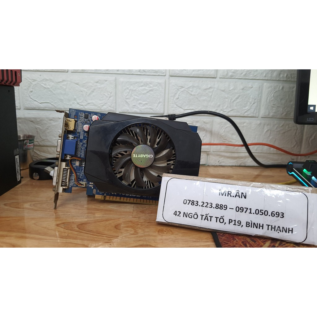 VGA - Card Màn Hình Gigabyte GT 730 2GB GDDR3 | BigBuy360 - bigbuy360.vn