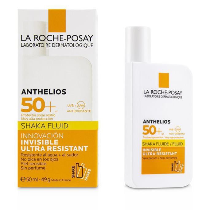 LA ROCHE POSAY - Kem chống nắng Anthelios Shaka Fluid Invisible Ultra Resistant SPF 50+ 50ml