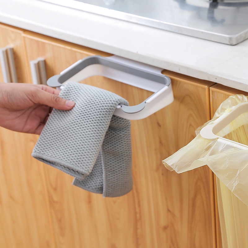 Giá Đỡ Treo Túi Rác Hình Tai Gấu Trúc Dễ Thương Tiện Dụng Cho Phòng Tắm/Nhà Bếp