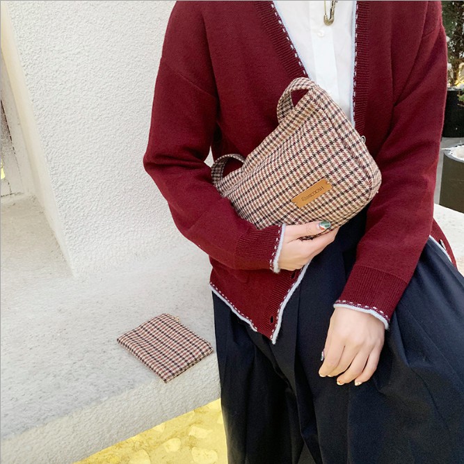Túi đeo vai Micocah mẫu mới nhất kiểu dáng vintage Hàn Quốc