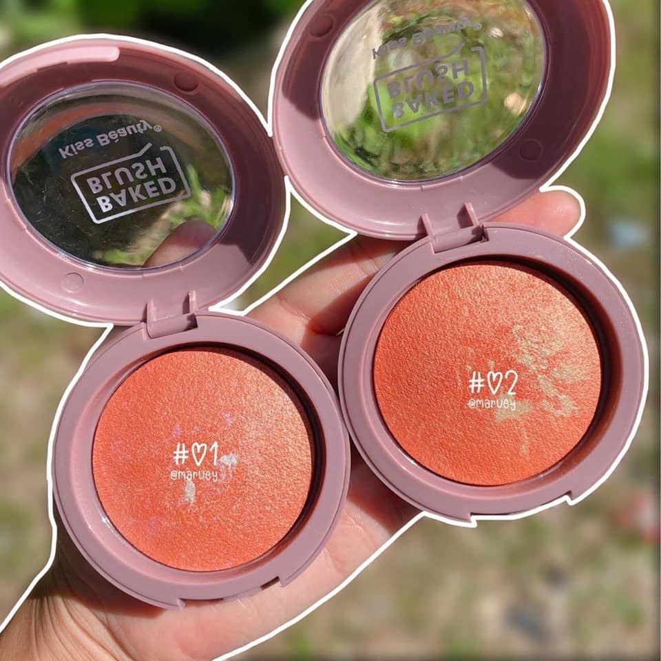 Phấn Má hồng Kiss Beauty Baked Blush