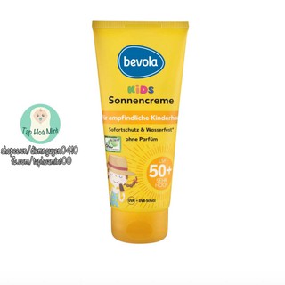 Kem chống nắng bevola kids 100ml - hàng đức air
