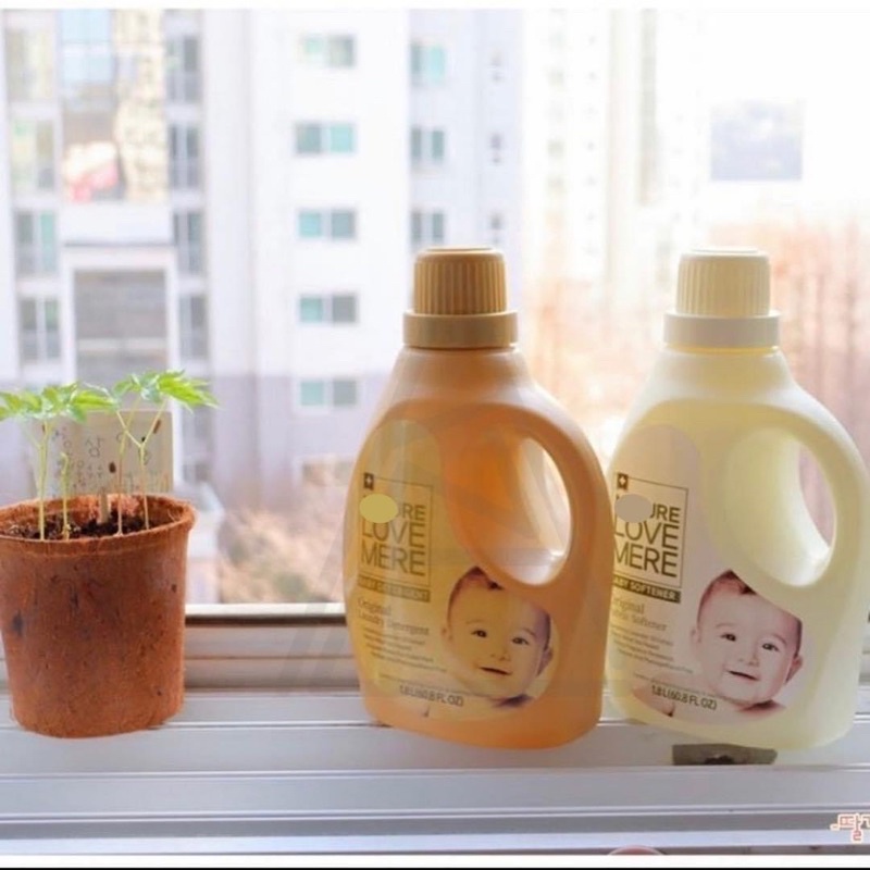 Nước giặt/xả quần áo Hàn Quốc Nature Love Mere hương thảo mộc thiên nhiên