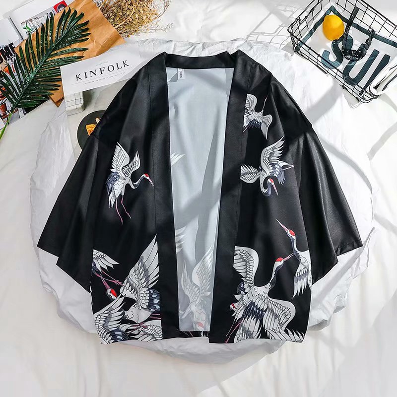 Fashion Short Sleeve Shirt Set And Shorts With Flamingo Pattern