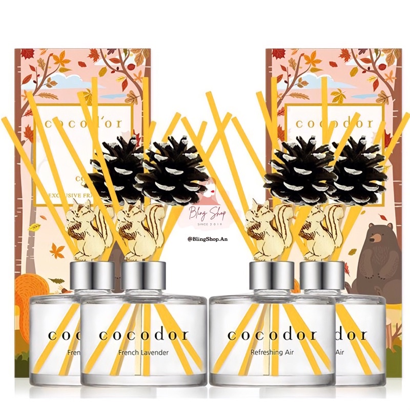 Tinh dầu tán hương Cocod'or Squirrel - Tinh dầu khuếch tán thơm phòng Cocodor - BlingShop.An