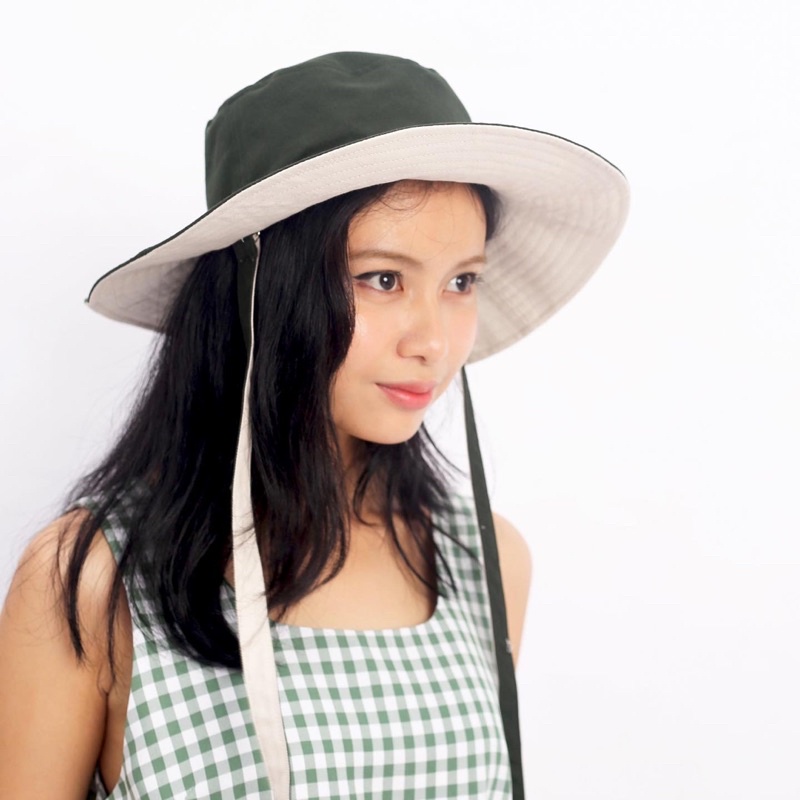 Nón dây NEE NEE đội được 2 mặt XOÈ BUCKET HAT - 2 IN 1 HAT