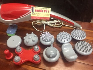 Máy massage cầm tay 10 đầu King