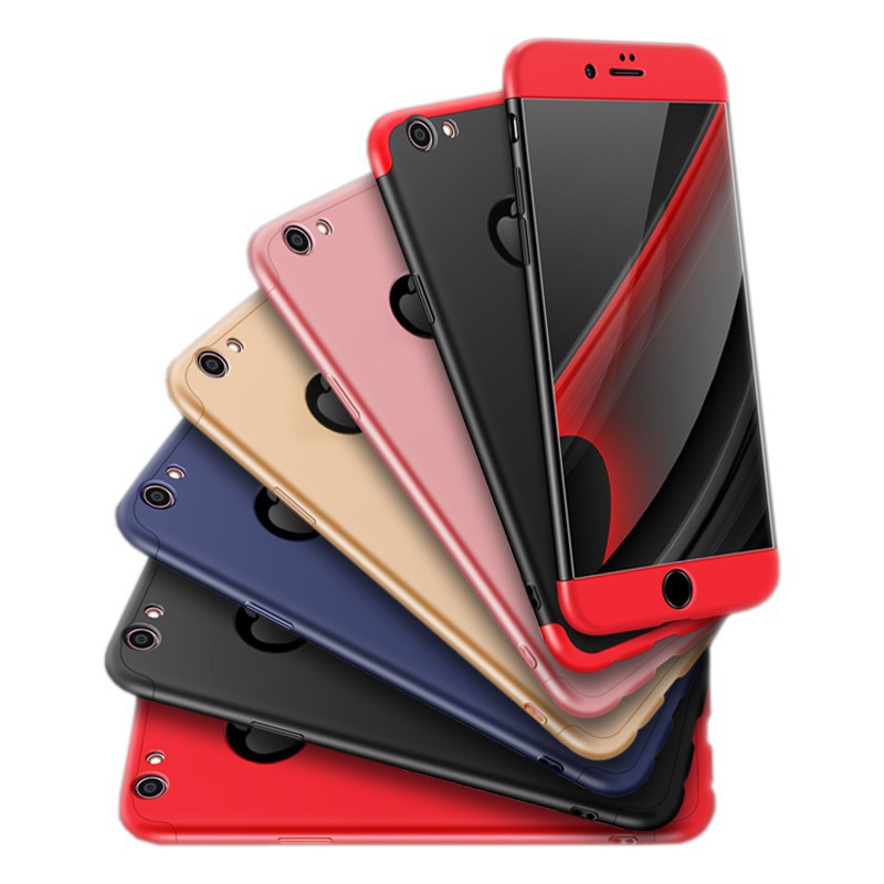 Sale 70% Ốp lưng chất liệu cứng bảo vệ 360° cho iPhone 6 Plus/6s Plus 5.5", Black Giá gốc 107,000 đ - 44B60