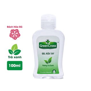 Gel rửa tay khô Green Cross dung tích 100ml/chai - Hương Trà Xanh