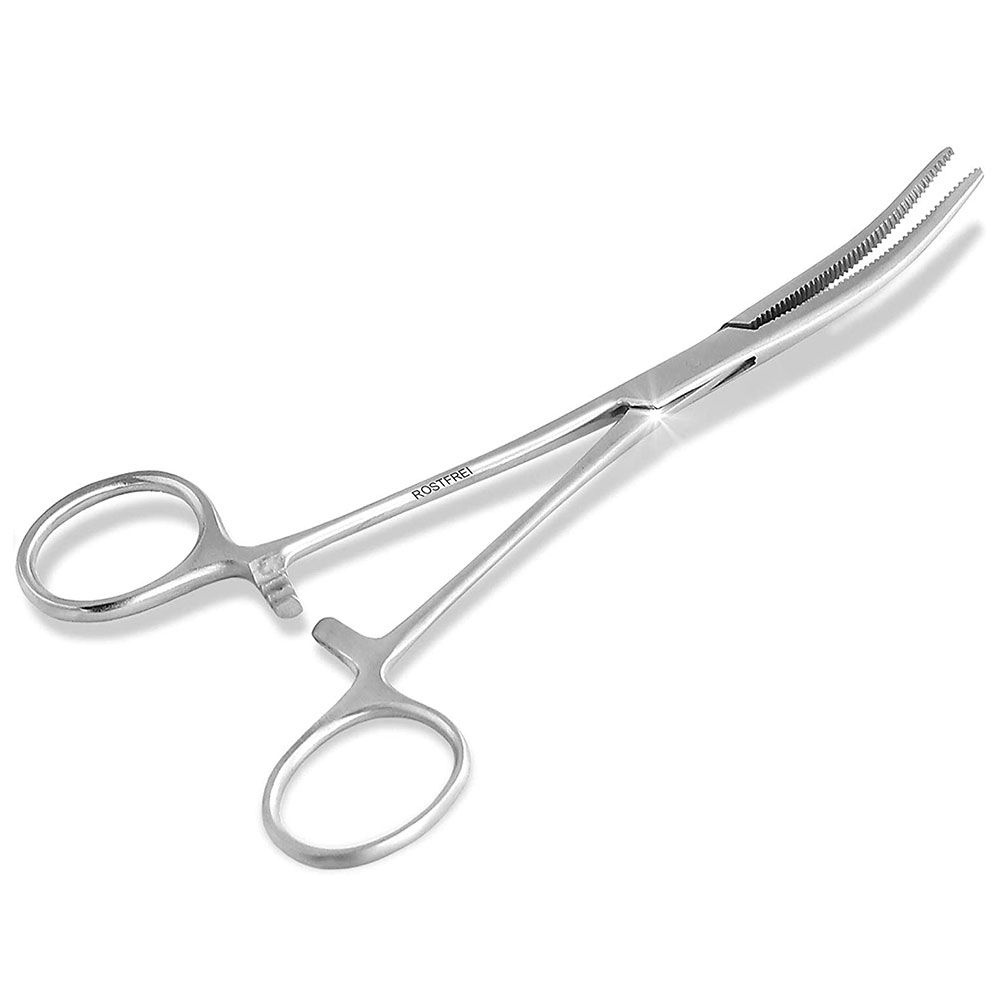 Kẹp Cầm Máu Kelly Cong, Pen kẹp mạch máu Size, 12cm, 14cm, 16cm, 18cm, 20cm