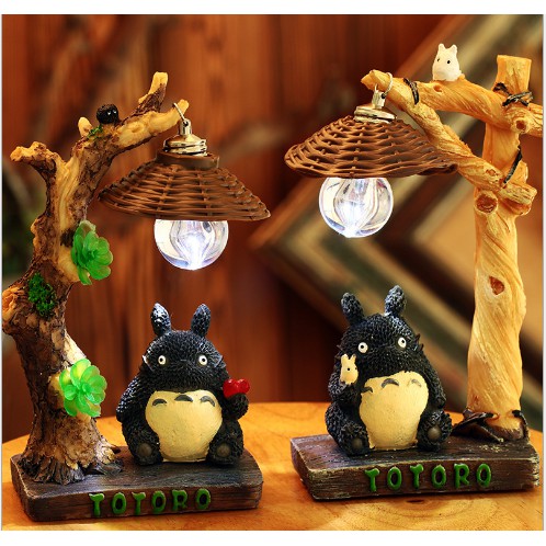 Đèn ngủ bóng LED để bàn hình Totoro hoạt hình trang trí nhà cửa