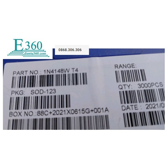 Diode 1N4148 SMD 1206 (10con)